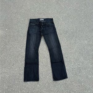 Levi's Men's Dark Blue 512 bootcut jeans